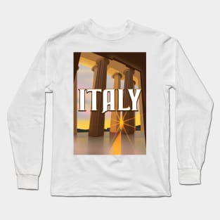 Italy Long Sleeve T-Shirt